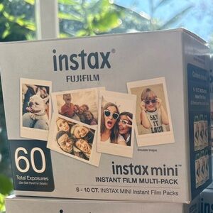Fujifilm Instax Mini Instant Film Multi-Pack - 60 Exposures